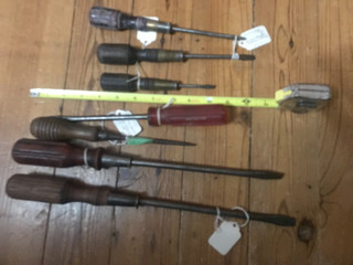 Lot of 3 Vintage Winchester and 4 Keen Kutter Screwdrivers