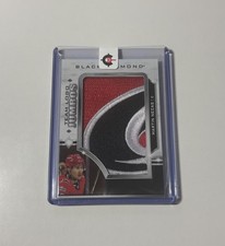 2023-24 Upper Deck Black Diamond Team Logo Jumbos Patches Martin Necas #TL-MN