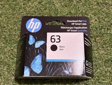 Genuine HP 63 Black Ink Cartridge 170 pages F6U62AN Original Exp - Dec 2024