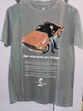 1967-1970 Shelby GT500 Mustang T-Shirt Size S/P 100% Cotton Retro Car Classic
