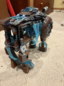 95% Complete - Lego Legends Of Chima Maula&rsquo;s Ice Mammoth Stomper 70145