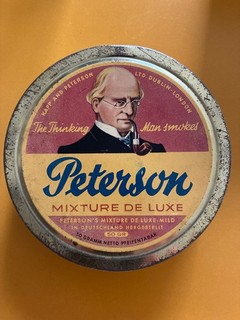 Blechdose ♥️ Tabakdose Kapp and Perterson Mixture de Luxe Pfeifentabak mit Tabak