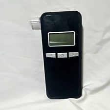 Digital Electronic Breathalyzer Alcohol Tester, Black w/ Mouthpiece