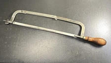 Vtg Curso Adjustable Steel Hacksaw w/Wood Handle for 12" Blade