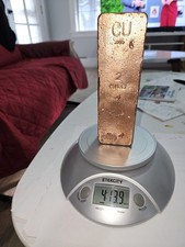 2 Kilo Copper Bar SCC Made In USA .999 CU
