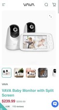 VAVA Split Screen Baby Monitor
