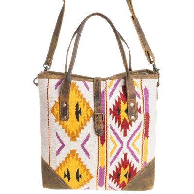 Myra Bag My Desert Sunset Brown Shoulder Bag S-10854