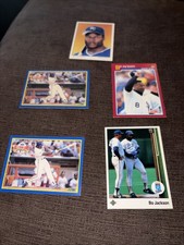 Bo Jackson 5 Card Lot- Score And Upper Deck See Pics  