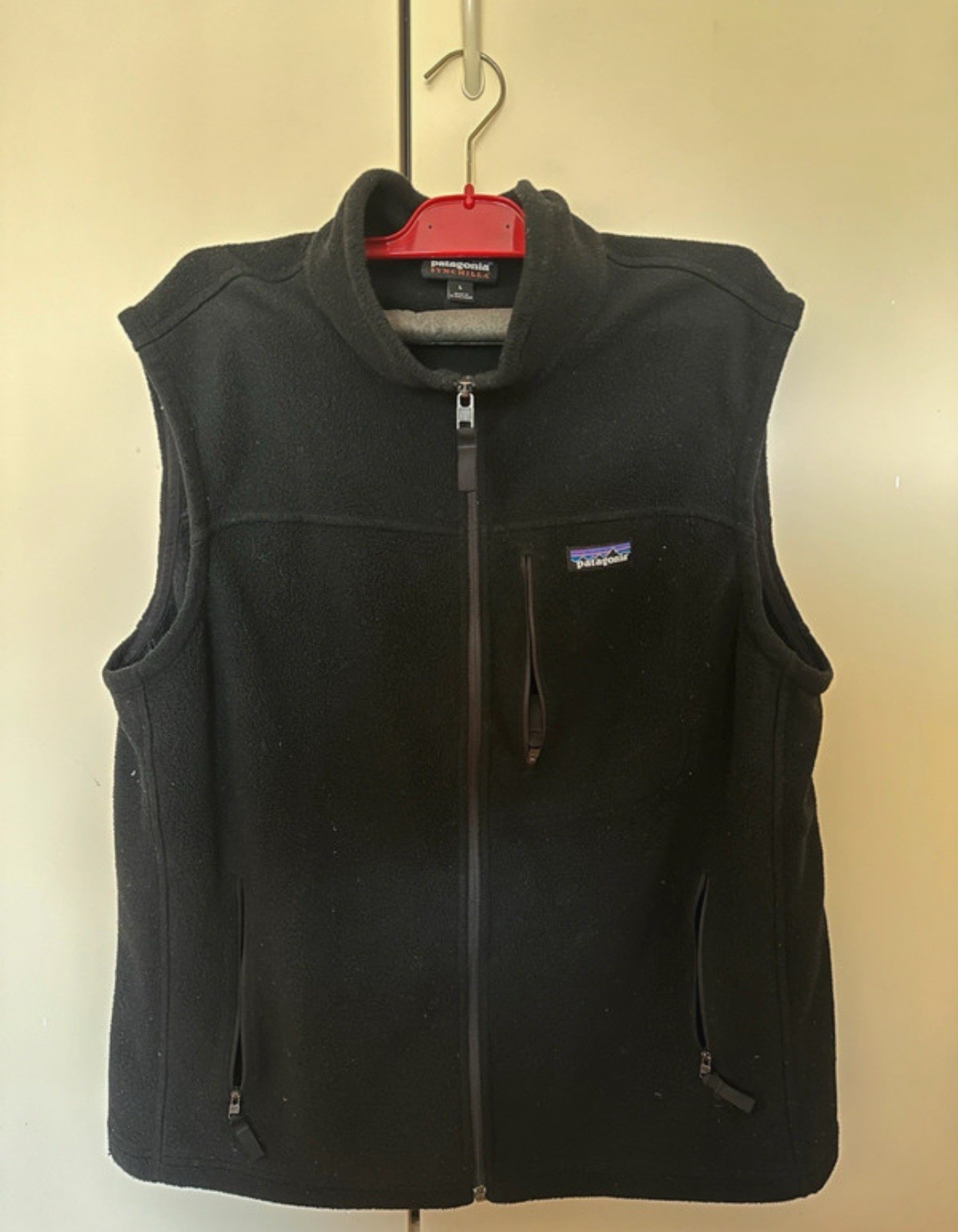 Patagonia SYNCHILLA Vest Black Men's Size L