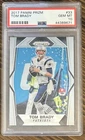 2017 Panini Prizm Football Tom Brady PSA 10 #33 New England Patriots