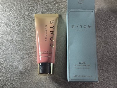BYORE: Full Size PEACH Kombucha Tea Purifying CLAY MASK *NEW IN BOX* 