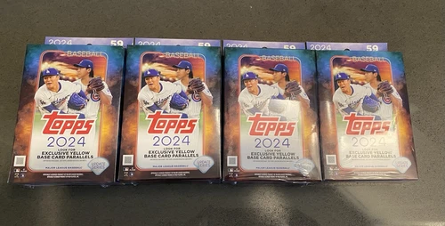 2024 Topps Update- Lot Of 4 Hanger Boxes