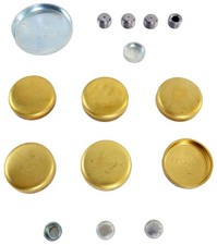 Brass Freeze Plugs For Select 62-01 Ford 221 255 260 289 302 331 351 Windsor