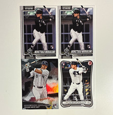 Topps 2026 Munetaka Murakami White Sox Rookie Lot 4 Flagship, MLB Stars, Bowman