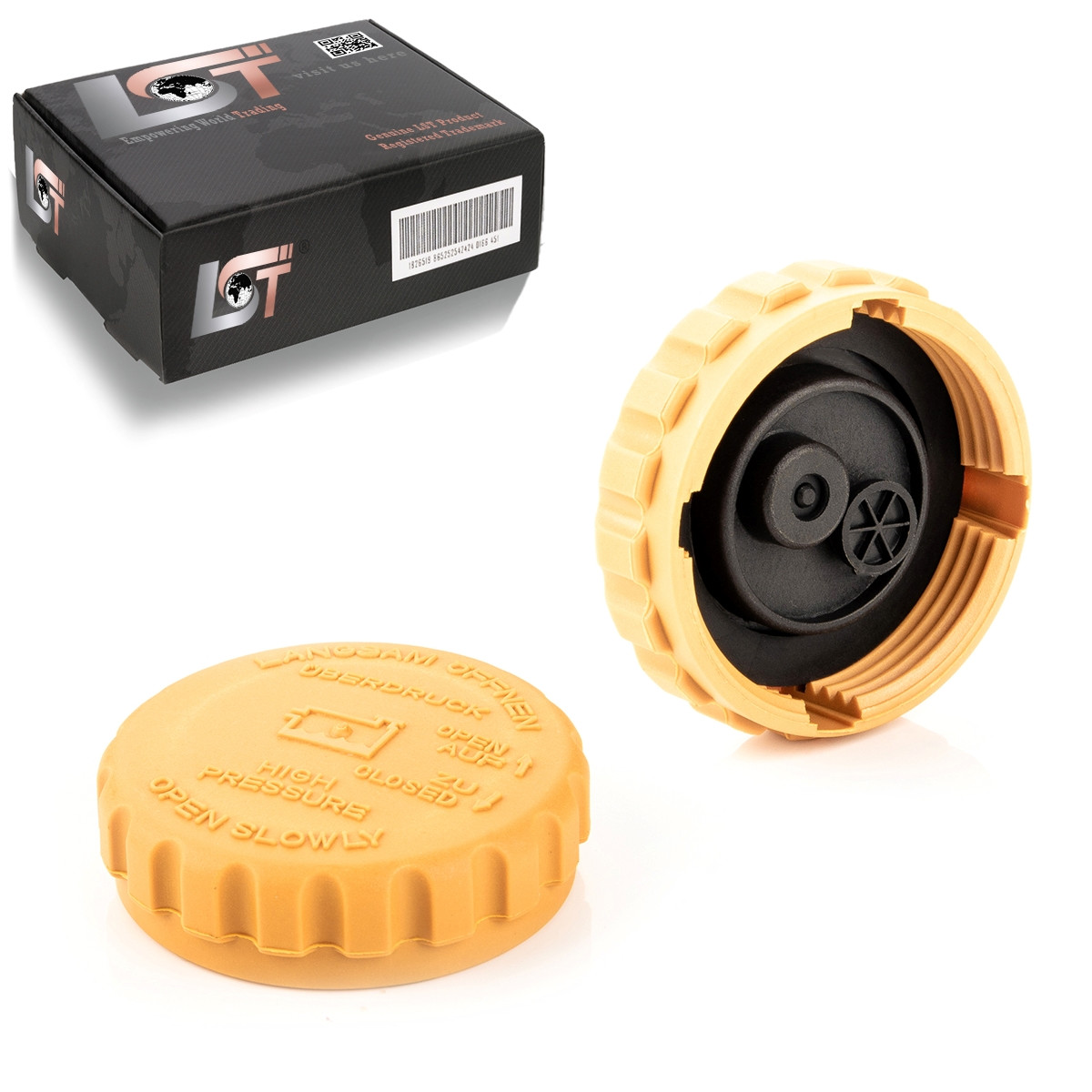 2x Radiator Cap Coolant Cap 1.4 Bar for OPEL ASTRA CORSA