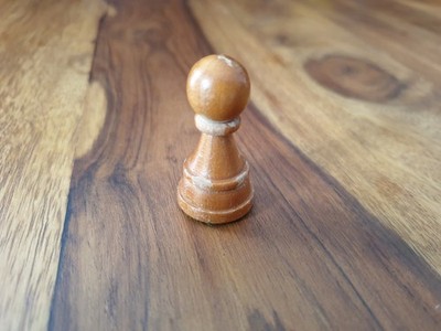 Staunton Holz Schachfiguren SCHACH ERSATZTEIL LAGER - 30er Jahre Bauer hell