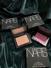 NARS Blush Orgasm Travel Deluxe Mini Size 0.04oz Peachy Pink with Golden Shimmer