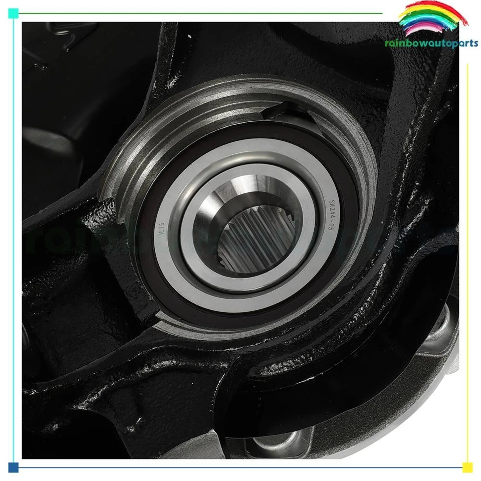 2x Front Wheel Hub Bearing Knuckles Assembly For Honda Accord 2013-2016 Foto 3 de 4