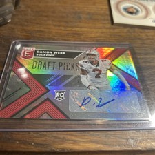 Damon Webb 2018 Elite Draft PIcks RC Auto