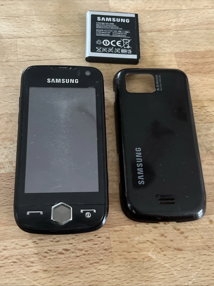 SAMSUNG GT-S8000 BLACK TOP+OVP+EXTRAS+RECHNUNG+DHL VERSAND, Foto 2 von 5
