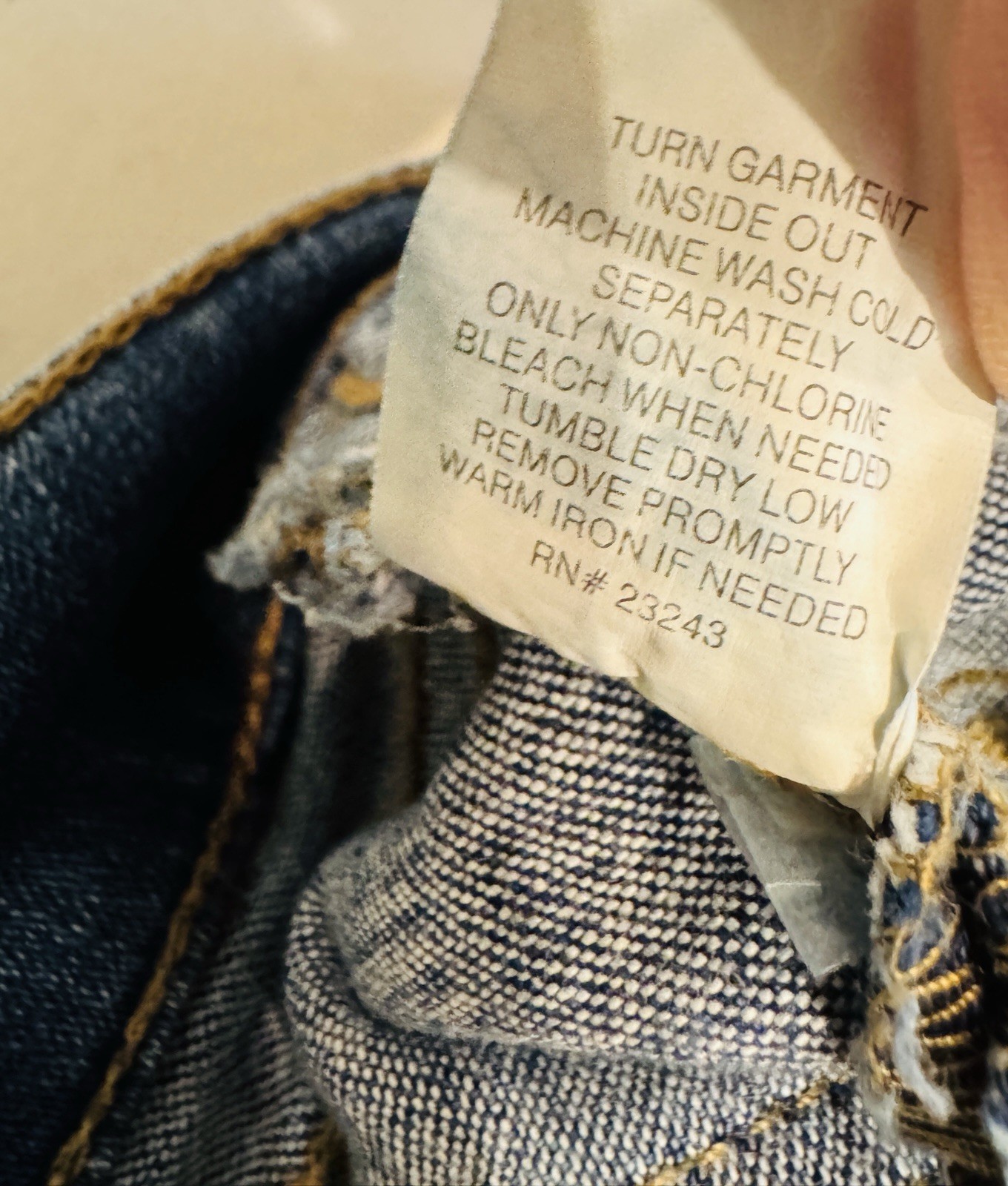 Soho Patchwork Distressed Blue Denim Legging Crop… - image 18