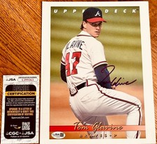 Tom Glavine Cards, Rookie Cards and Autographed Memorabilia Guide 74