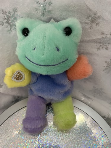 Build-A-Bear Mini Beans® Hoppy Colors Frog Easter Stuffed Animal Ltd Ed EASTER - Picture 2 of 4