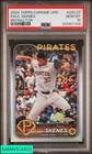 2024 TOPPS CHROME UPDATE PAUL SKENES #USC27 REFRACTOR ROOKIE RC PSA 10 GEM MT