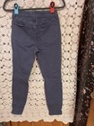 SO Women's Blue Solid Tie Waist Pants with Pockets Regular Fit Size 5 — photo 3
