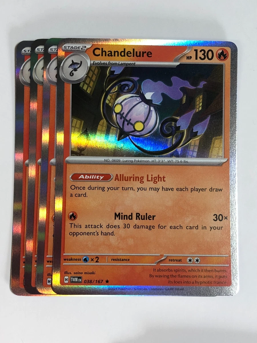 Chandelure 038/167 Sv06: Twilight Masquerade for sale | eBay