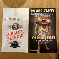 Metroid Prime Nintendo GameCube USED  w Bonus Disc Tested