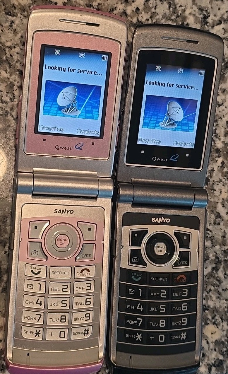 Sanyo Katana 2, SCP-6650, Very Rare, Reset, Each Sold Separately, Sprint, CDMA,