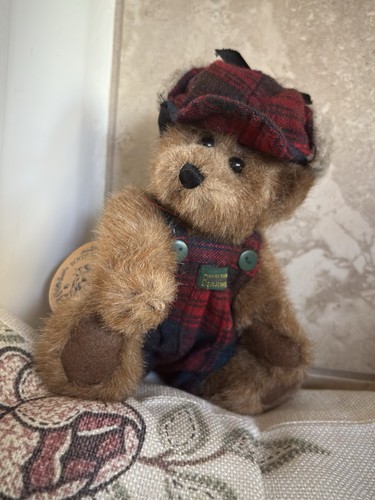 Boyds Bears Edmund #9175-08  Fall 1997 8” Plush BAILEY & Friends Red Plaid NWT - Picture 8 of 24