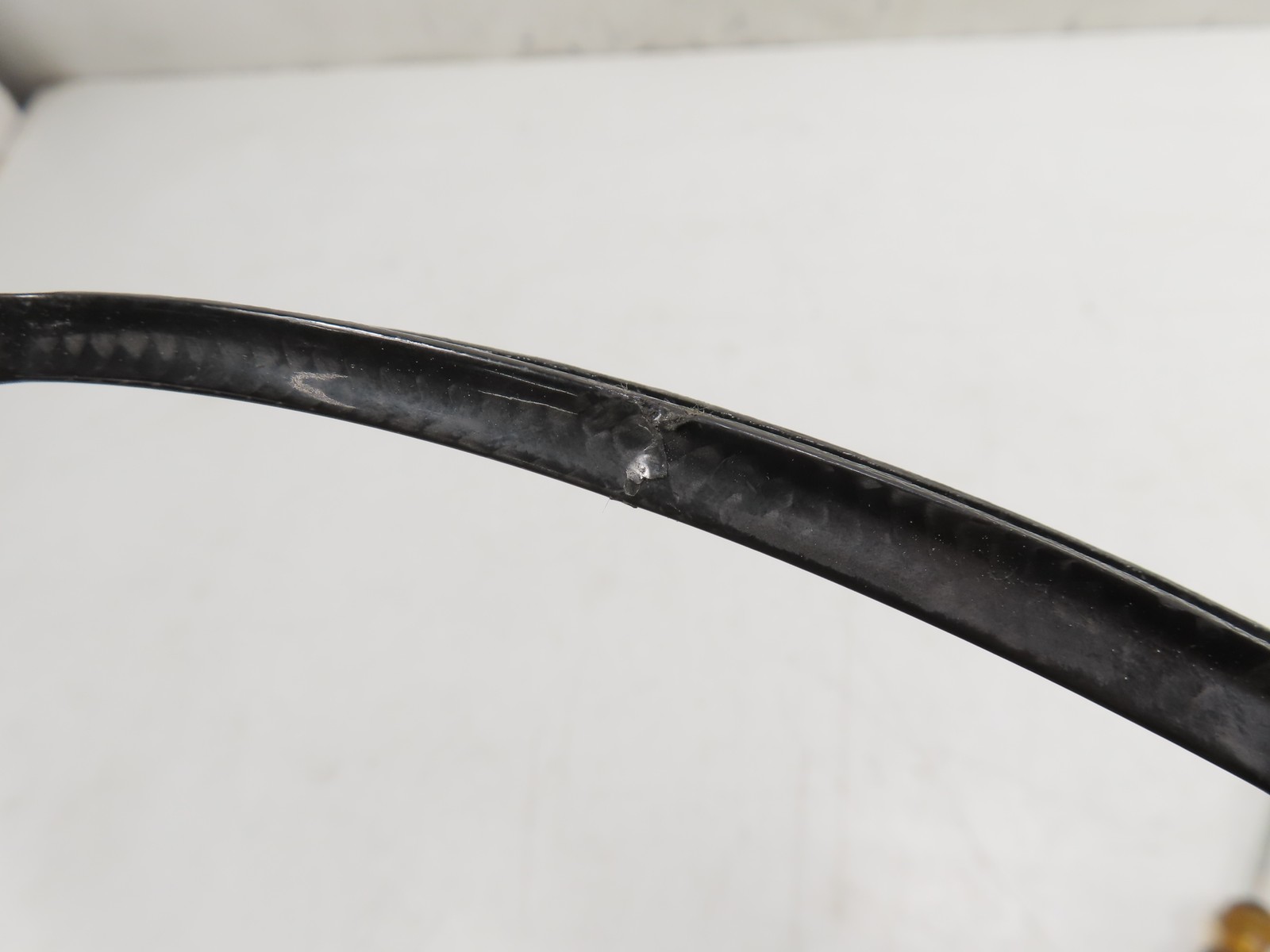 06 Lamborghini Gallardo Grab Handle Door Interior Carbon Fiber Left OEM 40086717