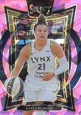 2025 Panini Select WNBA #97 Kayla McBride Pink Ice Prizms