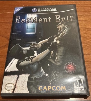 Capcom Resident Evil Game Case Nintendo GameCube CIB manual  