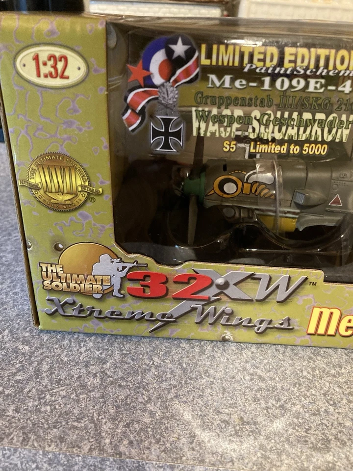 Ultimate Soldier Xtreme Wings WW2 Messerschmitt ME-109E-4 Wasp 🐝 Squadron 1/32 - Image 4 of 4