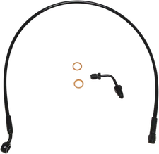 Magnum XR Extreme Response Front DOT Brake Line Kit 28" Black Upper #SBB1507-28