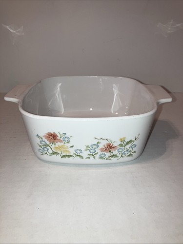 Vintage Corning Ware Autumn Meadow A-1 1/2-B Casserole Dish 1.5 Liter No Lid