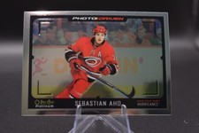 Sebastian Aho 2021-22 O-Pee-Chee Platinum #PD-6 Photo Driven Hurricanes