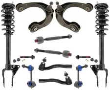 Front Struts Upper Control Arms Tie Rods & Links Fits Grand Cherokee 3.6L 16-21