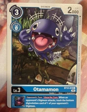 Otamamon BT12-019 C Across Time Digimon TCG NM