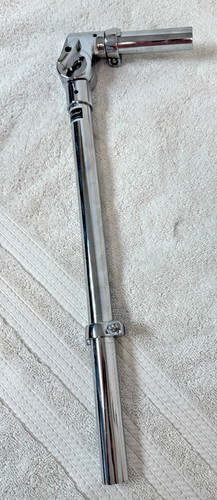 Sound Percussion tom drum arm mount holder with locks. 14" X 7/8" tube, 4" arm
