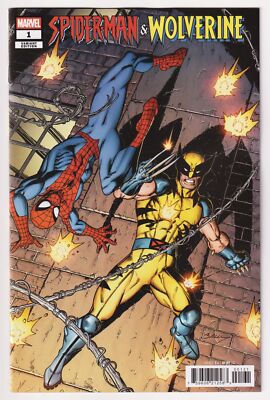 Spider-Man & Wolverine #1 Bagley Variant (Marvel, 2025) NM