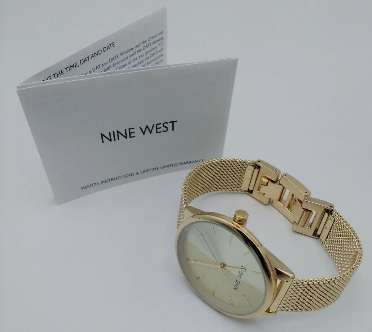 Nine west online watch band adjustment