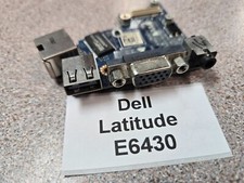 Dell Latitude E6430 LS-7781P Audio Jack VGA USB Port Ethernet Board 51WP9 051WP9
