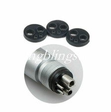 30 Pcs Dental Handpiece Cushion Rubber Seal Gasket For High/Low Speed 4 Hole