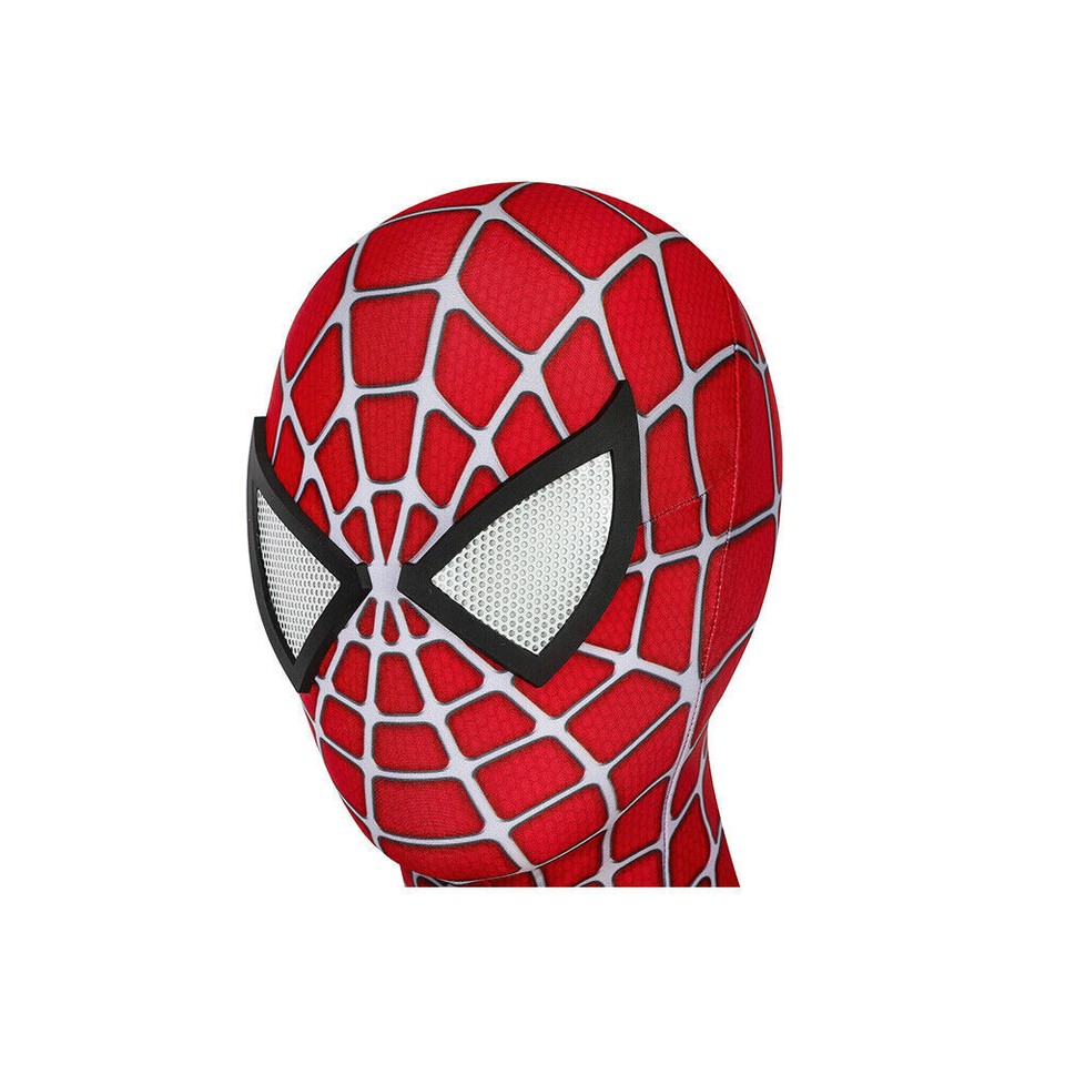 Classics Toby Spiderman Jumpsuit Kids Zentai Cosplay Costume 3D Suits ...