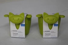 Lot Of 2 Koziol MIMMI Cute Cat Loose Herbal Strainer Filter Tea Bag