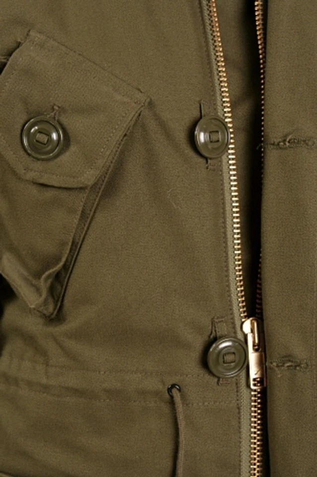 Canadian Armed Forces 3 Season Combat Jacket W/Liner - Corduroy Collar - Image 2 of 3